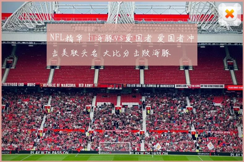 NFL精华｜海豚vs爱国者 爱国者冲击美联头名 大比分击败海豚