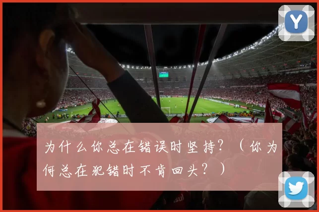 为什么你总在错误时坚持？（你为何总在犯错时不肯回头？）